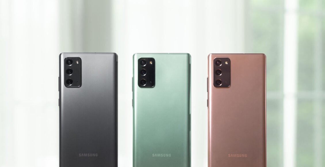 سعر هاتف سامسونج جالكسي نوت 20 Samsung Galaxy Note 20 في السعودية ومميزات وعيوب