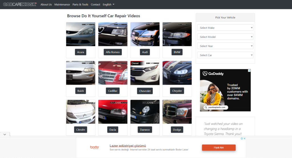  موقع AutoMD أفضل موقع لإصلاح السيارات