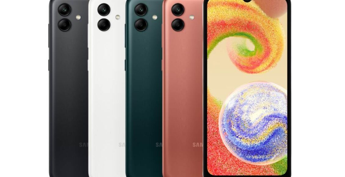 سعر سامسونج أي 04 Samsung Galaxy A04 ومميزات وعيوب