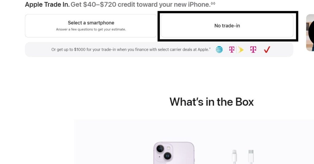  شراء هاتف ايفون من موقع ابل
