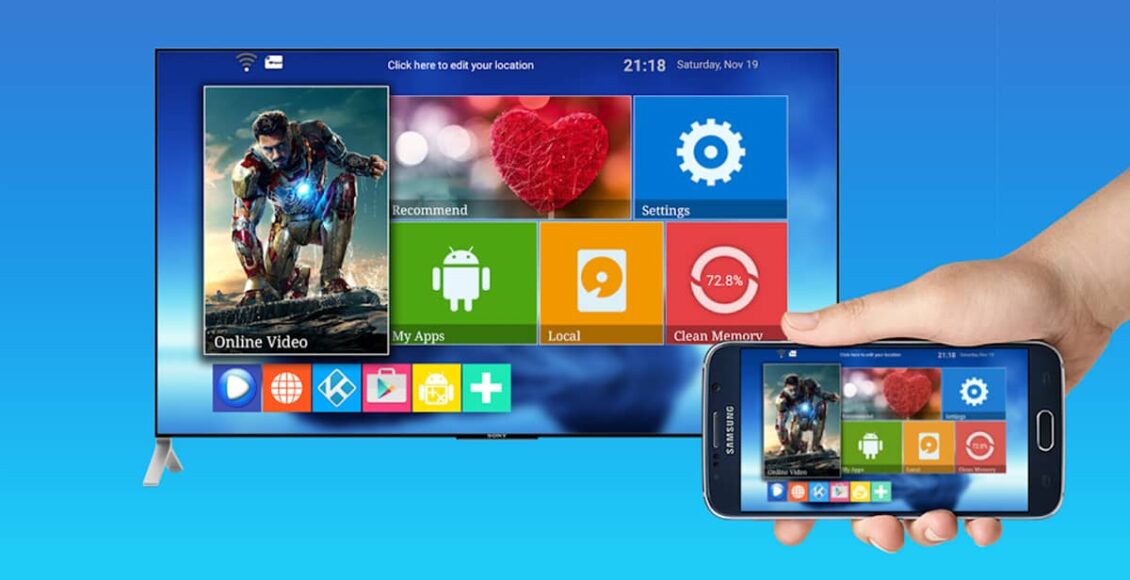 أشهر تطبيق بث شاشة الهاتف على التلفزيون بكل سهولة