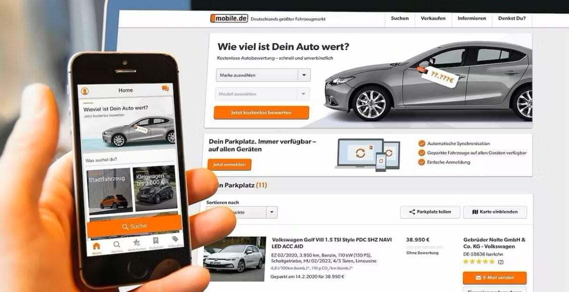 موقع mobile.de أفضل موقع ألماني لبيع السيارات الجديدة والمستعملة
