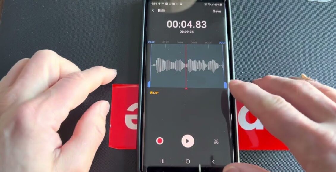 تطبيق مسجل الصوت يوفر تسجيلات عالية الجودة بدون حدود زمنية