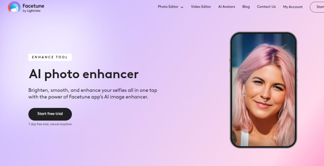 تطبيق Facetune AI يساعدكم في تحرير الصور والفيديو بالذكاء الاصطناعي