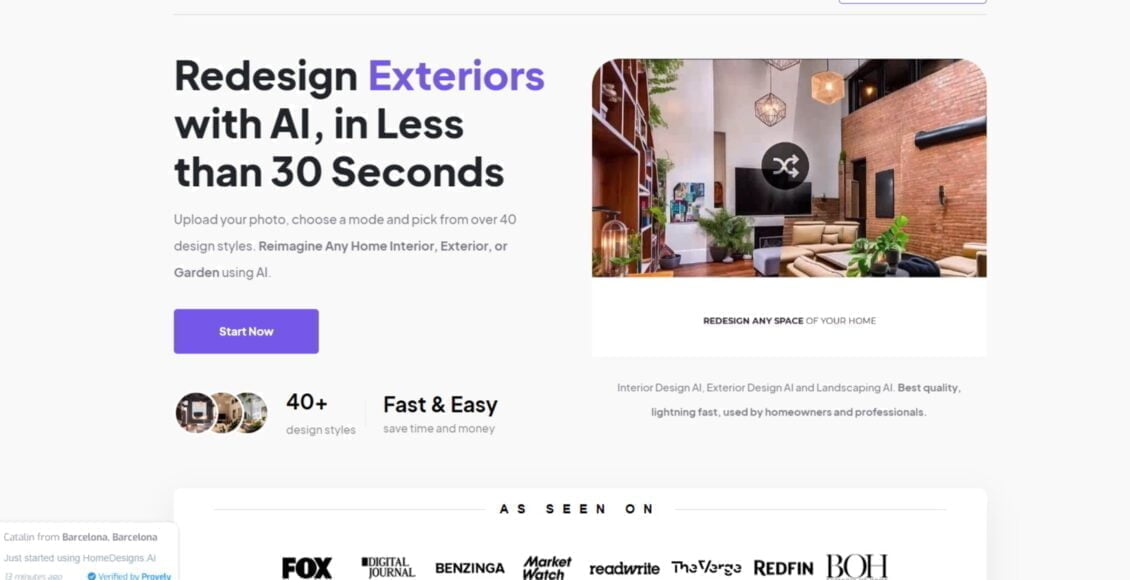 موقع Home Designs AI أفضل موقع لتصميم منزل بالذكاء الاصطناعي