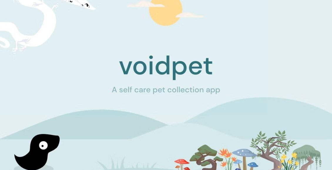 تطبيق Void Pet Garden أفضل ألعاب الصحة العقلية