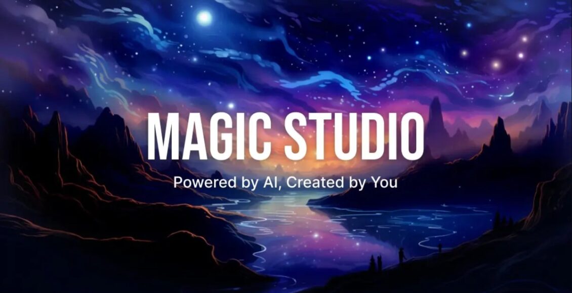 موقع Magic Studio أفضل موقع بالذكاء الاصطناعي لتحرير الصور