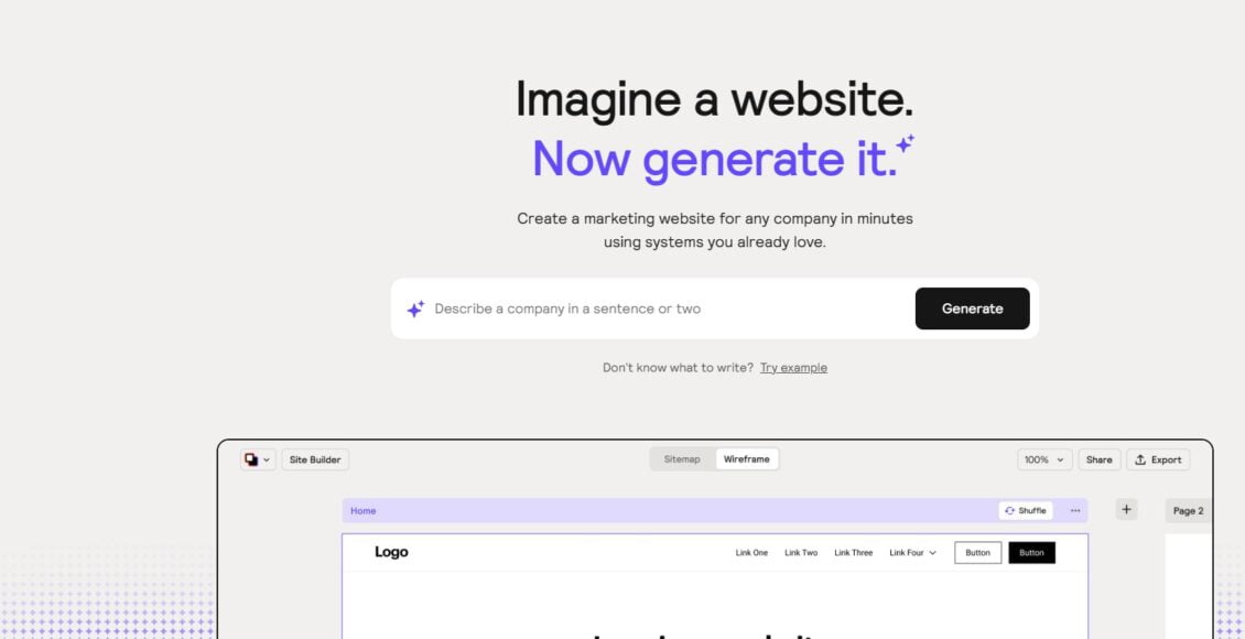 موقع Relume io أفضل أداة بالذكاء الاصطناعي لتصميم موقع ويب بدون تعليمات برمجية