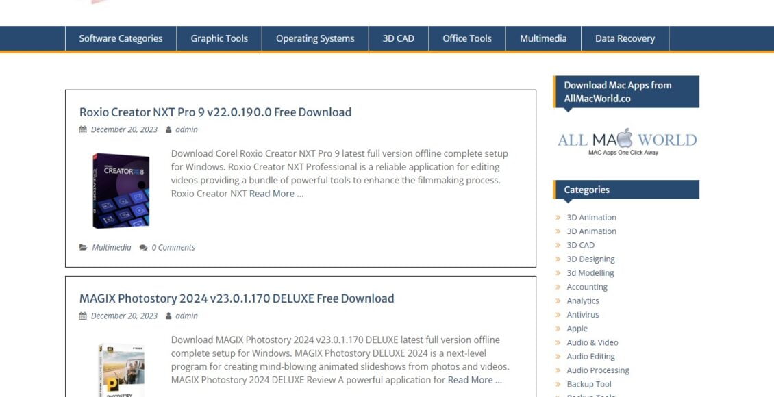 موقع all pc worlds أفضل موقع لتنزيل برامج الكمبيوتر مجانا