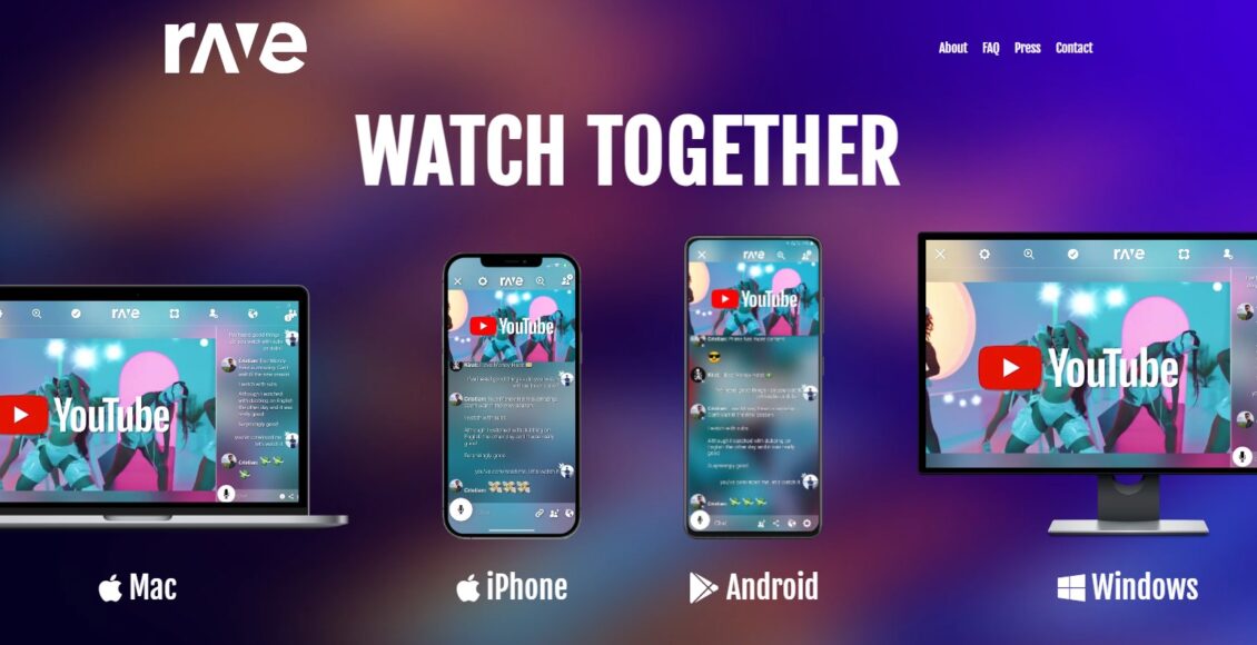 تطبيق Rave أفضل تطبيق لمشاهدة الأفلام مع الأصدقاء عبر الانترنت